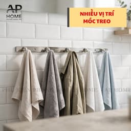 MÓC ÁO LUXTA LS103 – MÓC TREO QUẦN ÁO, KHĂN INOX 304 - AP HOME 4