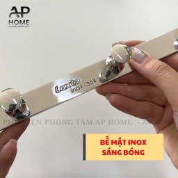 MÓC ÁO LUXTA LS103 – MÓC TREO QUẦN ÁO, KHĂN INOX 304 - AP HOME 8