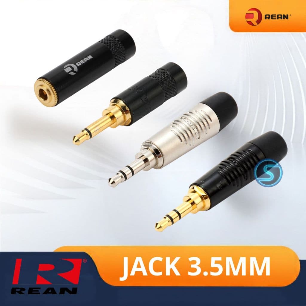 Jack rắc 3ly, 3.5mm REAN [CHÍNH HÃNG]