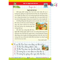 Sách - Vở Ô Li Bài Tập Về Nhà Tiếng Việt Lớp 2 (Quyển 1) - Có Mã QR Video Bài Giảng - Qbooks Chính Hãng 4