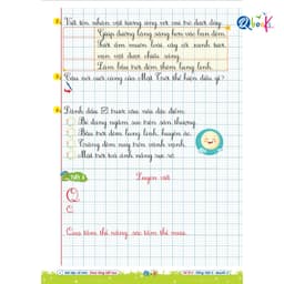 Sách - Vở Ô Li Bài Tập Về Nhà Tiếng Việt Lớp 2 (Quyển 3) - Có Mã QR Video Bài Giảng - Qbooks Chính Hãng 5