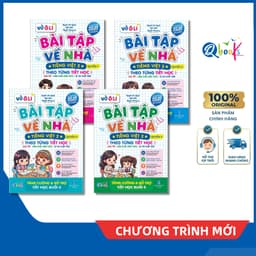 Sách - Combo Vở Ô Li Bài Tập Về Nhà Tiếng Việt Lớp 2 - Có Mã QR Video Bài Giảng Từng Tiết Học (Qbooks) 1