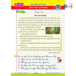 Sách - Vở Ô Li Bài Tập Về Nhà Tiếng Việt Lớp 2 (Quyển 4) - Có Mã QR Video Bài Giảng - Qbooks Chính Hãng 5