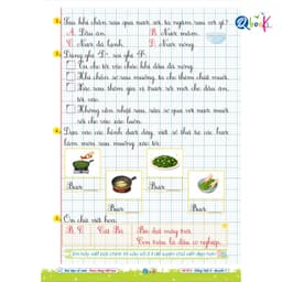 Sách - Vở Ô Li Bài Tập Về Nhà Tiếng Việt Lớp 3 (Quyển 1) - Có Mã QR Video Bài Giảng - Qbooks Chính Hãng 5