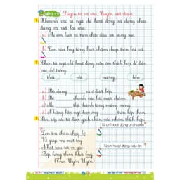 Sách - Vở Ô Li Bài Tập Về Nhà Tiếng Việt Lớp 3 (Quyển 1) - Có Mã QR Video Bài Giảng - Qbooks Chính Hãng 6