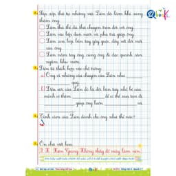 Sách - Vở Ô Li Bài Tập Về Nhà Tiếng Việt Lớp 3 (Quyển 2) - Có Mã QR Video Bài Giảng - Qbooks Chính Hãng 5