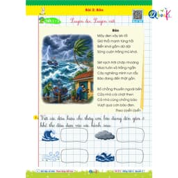 Sách - Vở Ô Li Bài Tập Về Nhà Tiếng Việt Lớp 3 (Quyển 3) - Có Mã QR Video Bài Giảng - Qbooks Chính Hãng 4