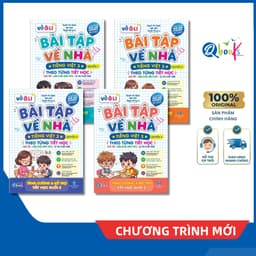 Sách - Combo Vở Ô Li Bài Tập Về Nhà Tiếng Việt Lớp 3 - Có Mã QR Video Bài Giảng Từng Tiết Học (Qbooks) 1