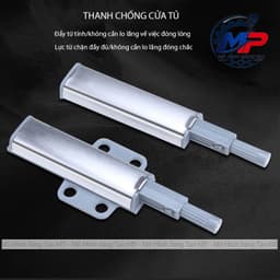 Dụng Cụ Nhấn Mở Hít Cánh Tủ Nam Châm Inox Cao Cấp, Chống Ăn Mòn Hiệu Quả KHOA-11 2