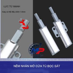 Dụng Cụ Nhấn Mở Hít Cánh Tủ Nam Châm Inox Cao Cấp, Chống Ăn Mòn Hiệu Quả KHOA-11 9