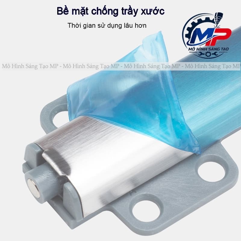 Dụng Cụ Nhấn Mở Hít Cánh Tủ Nam Châm Inox Cao Cấp, Chống Ăn Mòn Hiệu Quả KHOA-11