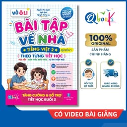 Sách - Vở Ô Li Bài Tập Về Nhà Tiếng Việt Lớp 2 (Quyển 1) - Có Mã QR Video Bài Giảng - Qbooks Chính Hãng 1