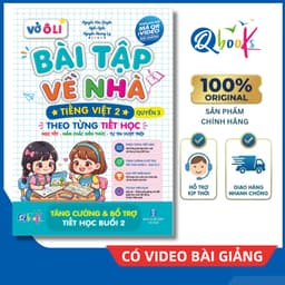 Sách - Vở Ô Li Bài Tập Về Nhà Tiếng Việt Lớp 2 (Quyển 3) - Có Mã QR Video Bài Giảng - Qbooks Chính Hãng 1