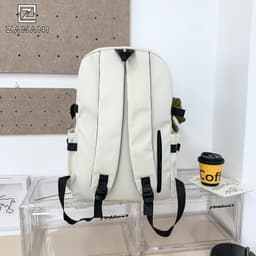 Balo Nam Nữ Thời Trang Hàn Quốc Chất Liệu Vải Chống Thấm Cao Cấp ZAMANI B0007 6
