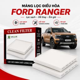 Màng Lọc Gió Điều Hòa Ford Ranger XLS Raptor 2011-2022 / 2023-2025 AB39-19N619-A DG9H-18D483-BA 8
