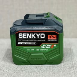 Pin 20 Cell SENKYO PROMAX, Kèm Sạc Nhanh 2.0A, Dung Lượng 10Ah, Có Cổng Sạc USB, Type C, Có Đèn Báo Pin 3