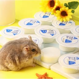 Pudding sữa dê Bucatstate nguyên chất cho hamster, bọ ú, nhím,.. 1