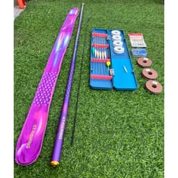 Bộ Combo Cần Câu Tay GT RAINBOW 5H Tải Cá 7kg Kèm Đầy Đủ Phụ Kiện Giá Rẻ Về Chỉ Việc Câu 3
