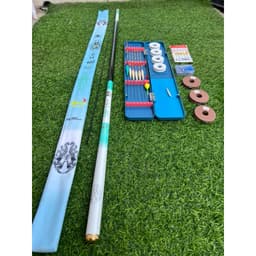 Bộ Combo Cần Câu Tay Điêu Thuyền 5H Tải Cá 7kg Kèm Đầy Đủ Phụ Kiện Về Chỉ Việc Câu Cá 4