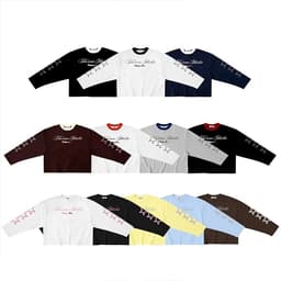 Áo Thun Tay Dài STAR Boxy Form Rộng Unisex Nam Nữ, Áo Phông Long Sleeve Oversize Cổ Tròn Basic Phong Cách Hàn Quốc 1