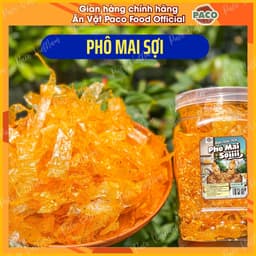 Bánh tráng trộn Phô Mai Sợi Mè Cay PACO FOOD vị ngon béo ngậy kết hợp ăn vặt ngon trend ăn cực cuốn 4