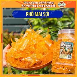 Bánh tráng trộn Phô Mai Sợi Mè Cay PACO FOOD vị ngon béo ngậy kết hợp ăn vặt ngon trend ăn cực cuốn 2