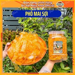 Bánh tráng trộn Phô Mai Sợi Mè Cay PACO FOOD vị ngon béo ngậy kết hợp ăn vặt ngon trend ăn cực cuốn 5