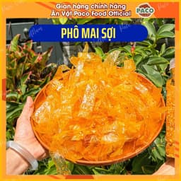 Bánh tráng trộn Phô Mai Sợi Mè Cay PACO FOOD vị ngon béo ngậy kết hợp ăn vặt ngon trend ăn cực cuốn 7