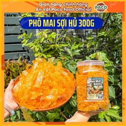 Bánh tráng trộn Phô Mai Sợi Mè Cay PACO FOOD vị ngon béo ngậy kết hợp ăn vặt ngon trend ăn cực cuốn 6