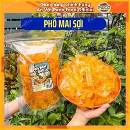 Bánh tráng trộn Phô Mai Sợi Mè Cay PACO FOOD vị ngon béo ngậy kết hợp ăn vặt ngon trend ăn cực cuốn 8