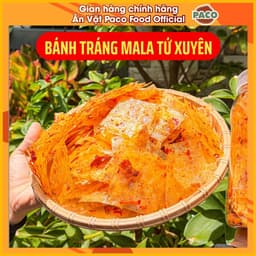 [VỊ MỚI BÙNG NỔ] Bánh Tráng Trộn Mala Tứ Xuyên Paco Food ngon tê cay hương vị ẩm thực Tứ Xuyên đáng trải nghiệm 5