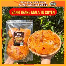[VỊ MỚI BÙNG NỔ] Bánh Tráng Trộn Mala Tứ Xuyên Paco Food ngon tê cay hương vị ẩm thực Tứ Xuyên đáng trải nghiệm 1