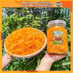 bánh tráng dẻo sợi sate Long An PACO FOOD ngon đậm sốt cay nồng mặn ngọt đậm đà hủ 350g/ túi 500g 5