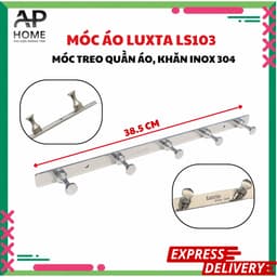 MÓC ÁO LUXTA LS103 – MÓC TREO QUẦN ÁO, KHĂN INOX 304 - AP HOME 1