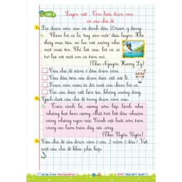 Sách - Vở Bài Tập Về Nhà Tiếng Việt Lớp 4 - Quyển 1 (Phiên Bản Mới Có Video Bài Giảng) 7