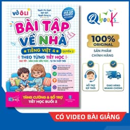 Sách - Vở Bài Tập Về Nhà Tiếng Việt Lớp 4 - Quyển 2 (Phiên Bản Mới Có Video Bài Giảng) 1