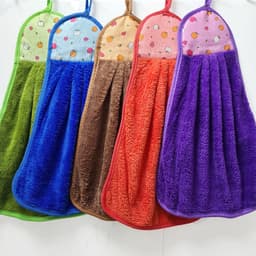 Combo 5 Khăn Lau Tay Nhà Bếp, Khăn Lau Bát Treo Nhà Bếp Siêu Thấm Hút 6