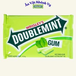 Combo Vỉ Kẹo Sing Gum Cool Air - Doublemint 11,6g - HÀNG CHÍNH HÃNG 2