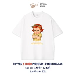 (Có áo người lớn) Áo phông bé trai, áo thun cho bé form rộng, áo cộc tay bé trai, áo trẻ em nam mùa hè NOTGRUMPY ISEE VN 7