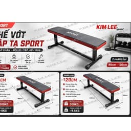 Ghế vớt tạ, Ghế tập tạ ( hàng đẹp, giá rẻ, đẹp , bền ) 2 phân loại 90cm,120cm 5