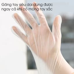 Hộp Găng Tay Siêu Dai Kháng Khuẩn VictoryaBay, Găng tay nilon - Việt Nhật Plastic Official 3