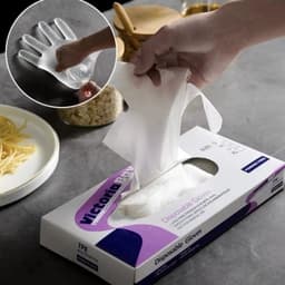 Hộp Găng Tay Siêu Dai Kháng Khuẩn VictoryaBay, Găng tay nilon - Việt Nhật Plastic Official 2