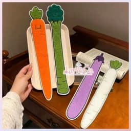 Miếng Dán Tóc Len Hoạ Tiết Trái Cây Ngộ Nghĩnh, Băng Đô Dán Tóc Hottrend Phụ Kiện Tóc Xinh Cho Nữ_LavyeCo 5