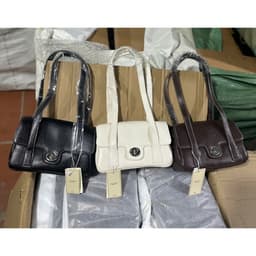 Túi đeo vai quai dài da mềm khóa xoay 986 5