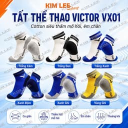 Tất Yonex thêu loại 1 đủ màu sắc - Chống mùi , mềm mại , thấm hút mồ hôi cực tốt 2