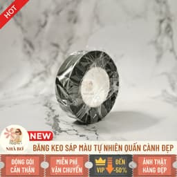 Cuộn băng keo sáp xanh nâu 1.2x30 làm hoa quấn cành trang trí handmade DIY - Hoa Sáp Nhà Bơ 3