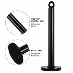 Trục Cắm Tạ, Trục Đỡ Tạ, Để Tạ, Ống Đựng Tạ Kết Hợp Hệ Thống Cáp Ròng Rọc Tập Gym TLV047-048-049 6