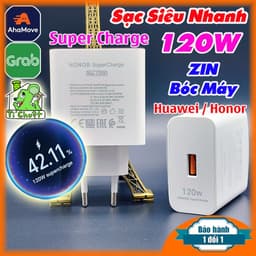 [Chính Hãng-Ảnh Thật] Sạc Siêu Nhanh 120W SuperCharge dùng cho Honor Magic 8 PRO ZIN Bóc Máy Huawei 1