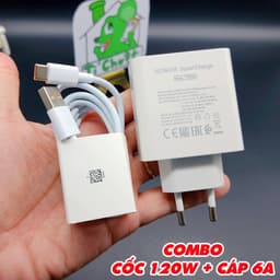[Chính Hãng-Ảnh Thật] Sạc Siêu Nhanh 120W SuperCharge dùng cho Honor Magic 8 PRO ZIN Bóc Máy Huawei 7