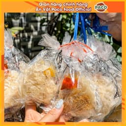 [COMBO HỜI] xâu 10 bịch bánh tráng sate vò xâu sate muối hột tuổi thơ Paco Food 7